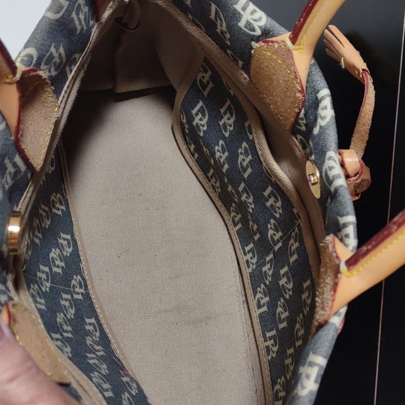 Dooney & Bourke Canvas Monogram Tote - Picture 7 of 12